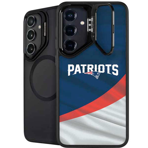 NFL New England Patriots Galaxy S24 FE Kickstand Case